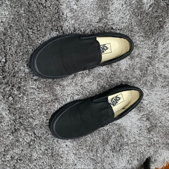 VANS Slip-on Black LIKE NEW - Picture 4 of 6